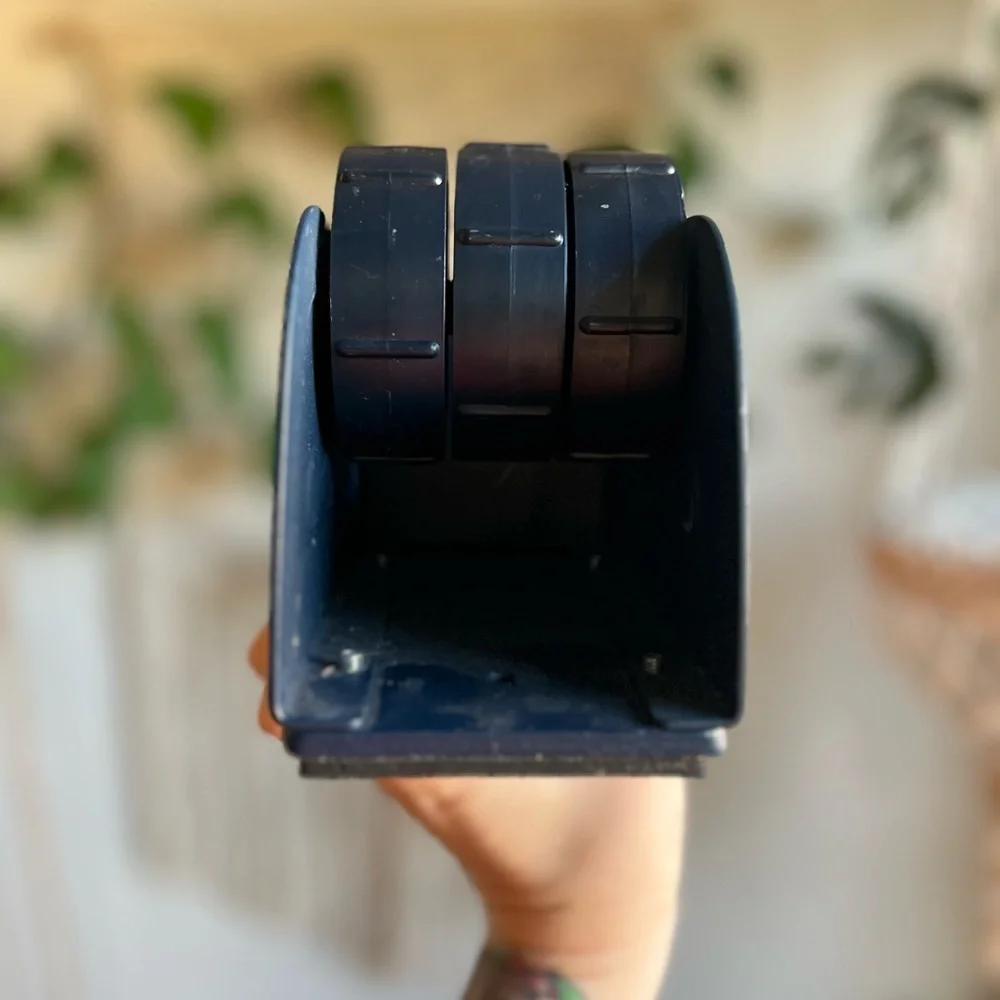 Safina Triple Roll Narrow Tape Dispenser | Office Masking Label Tape Cutter